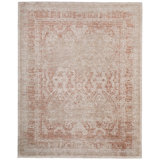 Loralai Traditional Oriental Tan Area Rug