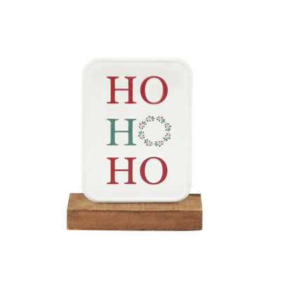 Panneau Ho Ho Ho