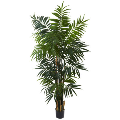 Thisbe 72'' Faux Palm Tree in Pot