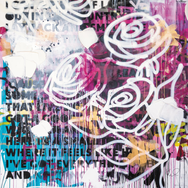 «Ive Got Everything» par Kent Youngstrom, impression, H 12 po x l 12 po, Toile tendue