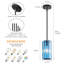Llinos - Luminaire suspendu pour îlot de cuisine pour salle à manger et couloir-179367092-200981340-180654864