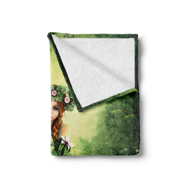Hand Woven Throw Blanket, 70" x 90"