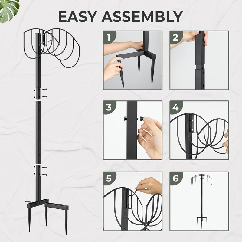 Steel Stand Hose Holder