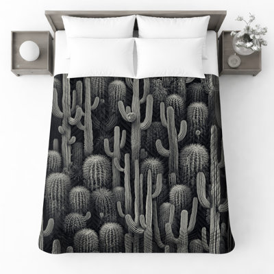 Cactus dense avec couvre-lit Cactus