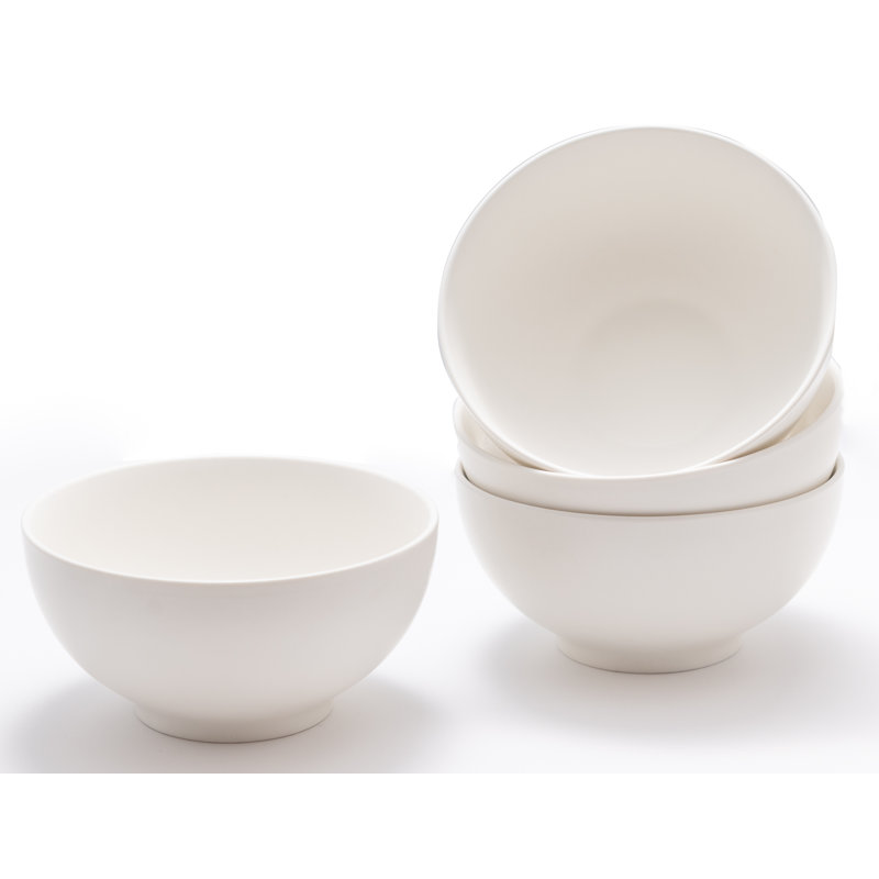 Red Vanilla Saffire 30 Oz. Cereal Bowl, White