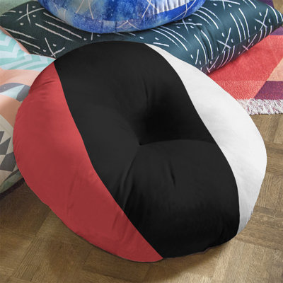 Striped Reversible Throw Pillow