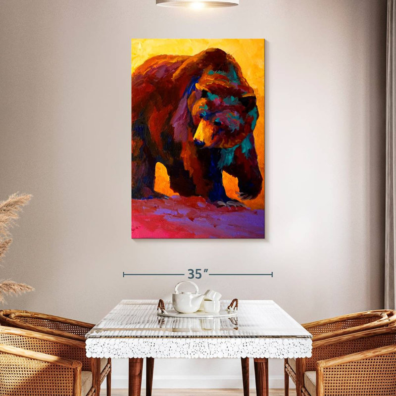 Brampt My Fish Grizz, 48" H x 32" W