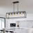 Barineau 6 - Light Dimmable Kitchen Island Square / Rectangle Chandelier