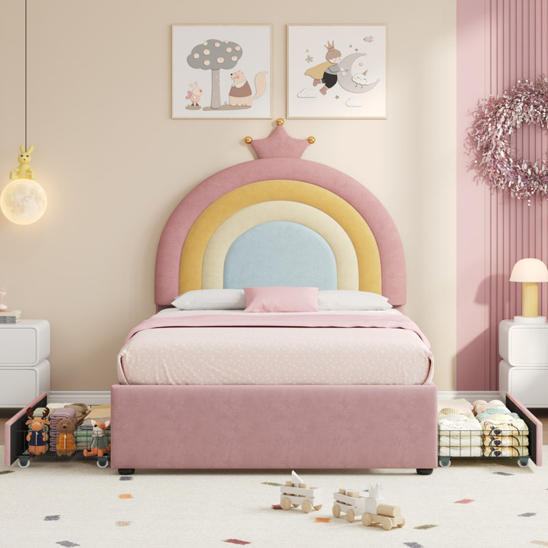Solid Wood Bed