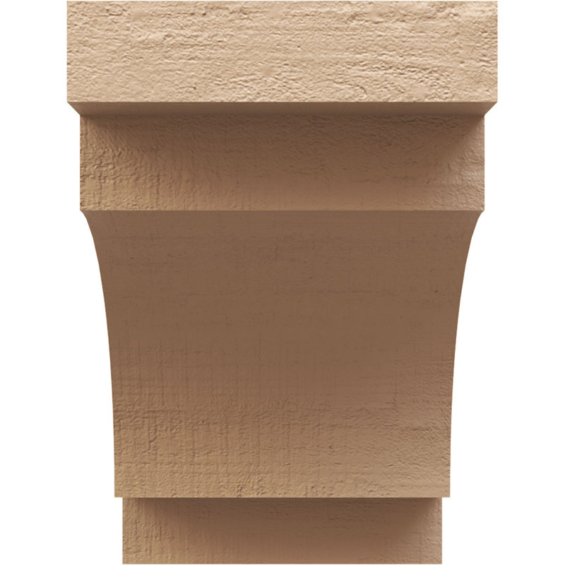 Bois de méditerranée TimberThane Ra partier, brun clair apprêté, H 6 po x l 12 po x P 4 po