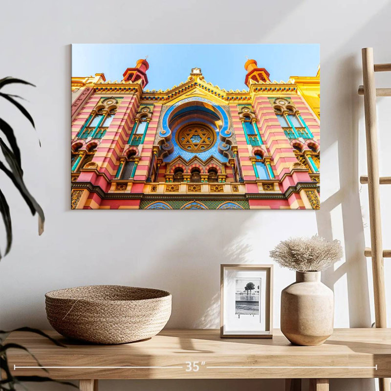 Adella Jubilee Synagogue, 16" H x 24" W