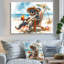 Sammons - décoration murale animaux côtiers-106147079-134346488