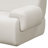 Zenith Cream Upcycled Fabric Modular L-sectional-120199174