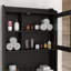 Armoire au-dessus de la toilette pour salle de bain - Améliore le rangement et l'apparence