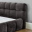 Structure de lit rembourrée avec un tissu épais luxueux, lit plateforme avec une tête de lit confortable et une structure solide et solide pour un sommeil réparateur-1586565964-1586565954