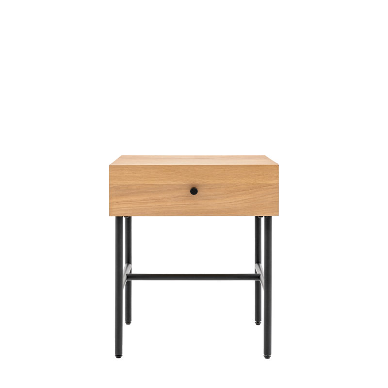 Bodie Iron Bedside Table