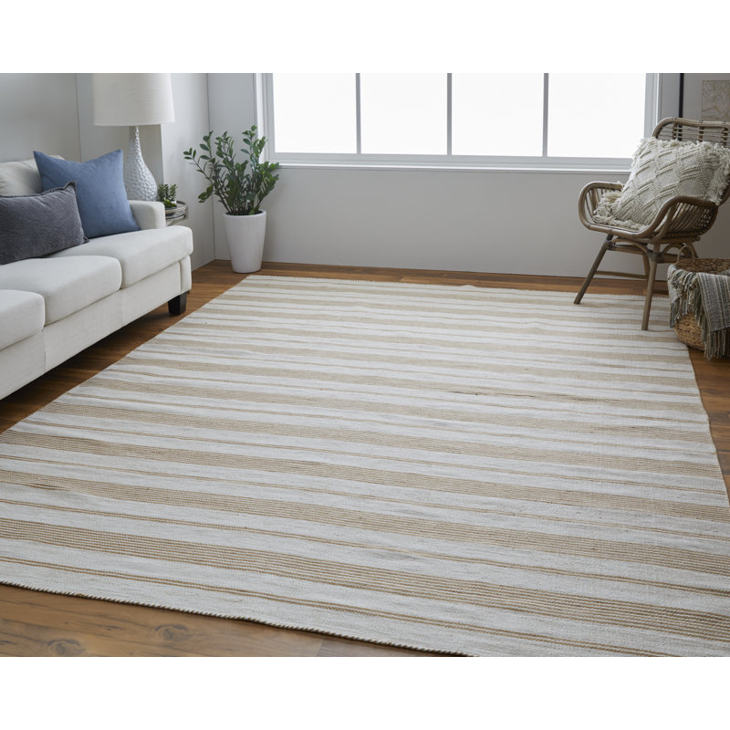 Tapis extérieur tissé à plat Adalae, Rectangle 8 pi x 11 pi