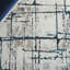 Tapis beige / bleu noir Mila 292-974508925