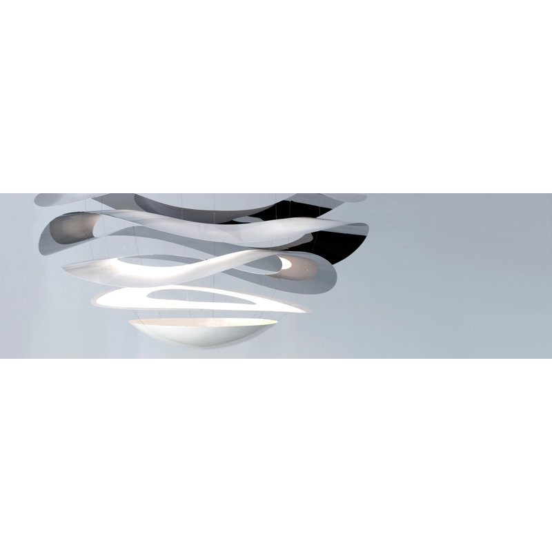 Buckle Dimmable LED Chandelier, 47.5" H x 47.5" W x 47.5" D