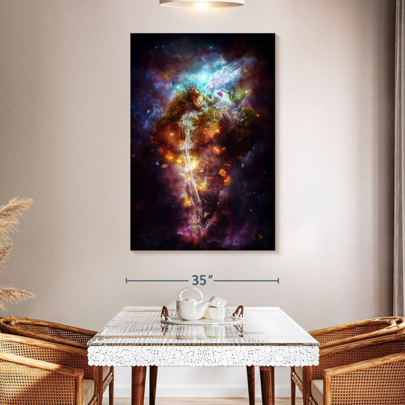 Empathy, 51" H x 34" W