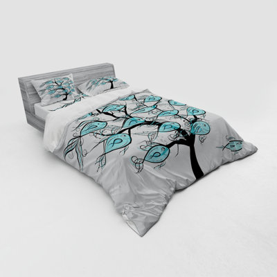 Ensemble de housse de couette Fish Microfiber Coastal