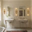 Barre de meuble-lavabo linéaire simple à 2 lumières 15,9 po-1353108879