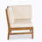 CORNER CHAIR, CREAM