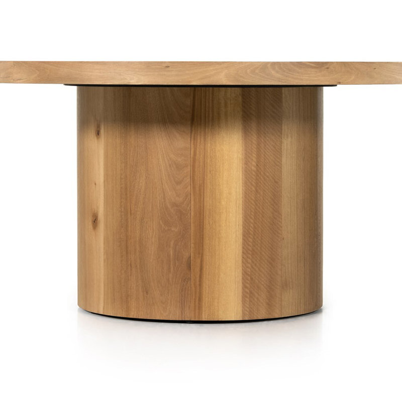 Hudson Round Solid Wood Dining Table