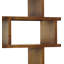 Guildhall 160cm H x 160cm W Solid Wood Standard Bookcase