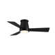Hug 44'' 3 Blade Ceiling Fan with LED Light Kit