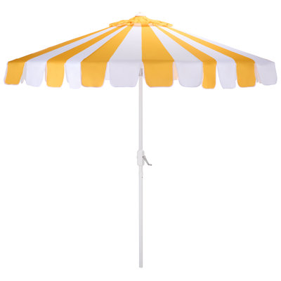 Mezze 9 Ft Crank Umbrella