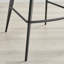 Juni Elegant Breakfast Bar Stool in Deco Style & Luxury Velvet-67863354-67863360