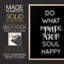 «Soul Happy», reproduction encadrée - bois massif-1020890515-1020890514