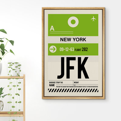 IRS06-IDEA4WALL, reproduction d'art sur toile encadrée, affiche de New York