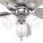 44" Crystal Peak 5 - Blade Ceiling Fan With Lights and Pull Chains-85433822