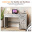 Bureau double caisson Farmhouse-1389676162