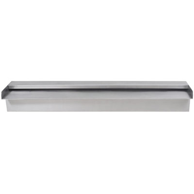 Wheaton Outdoor Stainless Steel Waterfall Fountain
