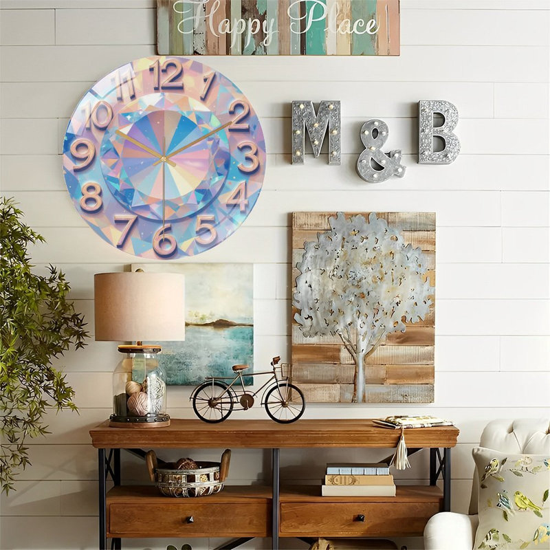 Horloge murale Holographic