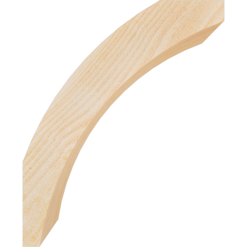 Genouillère Thorton, Sapin Douglas de 6 po (sciage brut), 18 po X P 22 po H