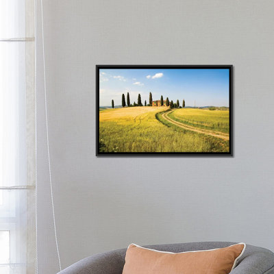 « paysages villa tuscany region italie », reproduction de photo sur toile