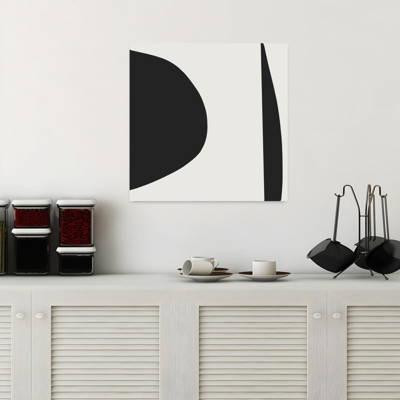 Art contemporain abstrait géométrique contemporain, H 18 po x l 18 po