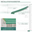 Dongguan Xiyite Trading Co., Ltd. 395 cm W x 300 cm D Door / Window Awning