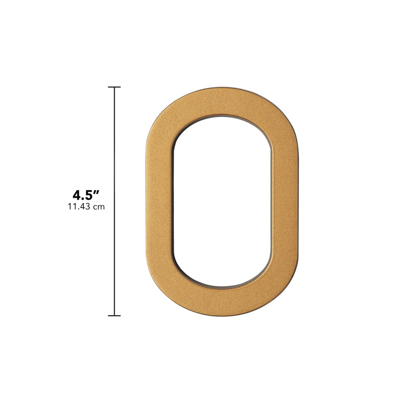 Stand-Off Modern 4.5 "Numéro 0, 0