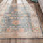 Tapis oriental en jute / sisal / coton bleu / beige / orange Evansville-1696145841