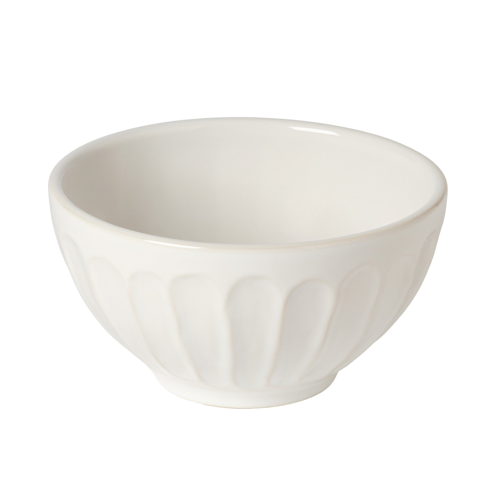 Latte Bowls Stoneware Cereal Bowl, White