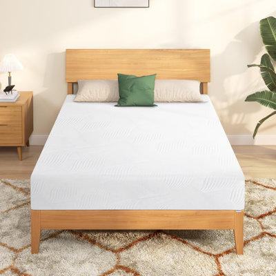 Gel Memory Foam Mattress with Removable Cover, Medium Firm, CertiPUR-US Certified, Mattress in a Box