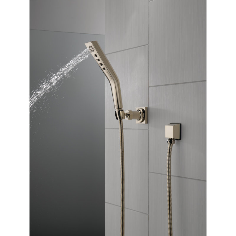 Douche à main avec technologie H2Okinetic, Nickel poli Lumicoat