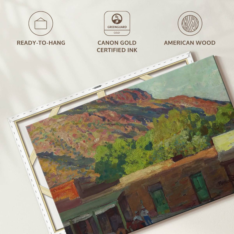 Lelar Adobe Town 1915, 16" H x 24" W