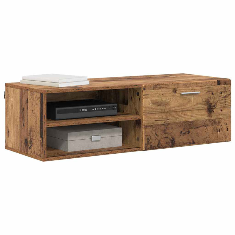 Unfinished TV Stand for TVs up to 42", Old wood