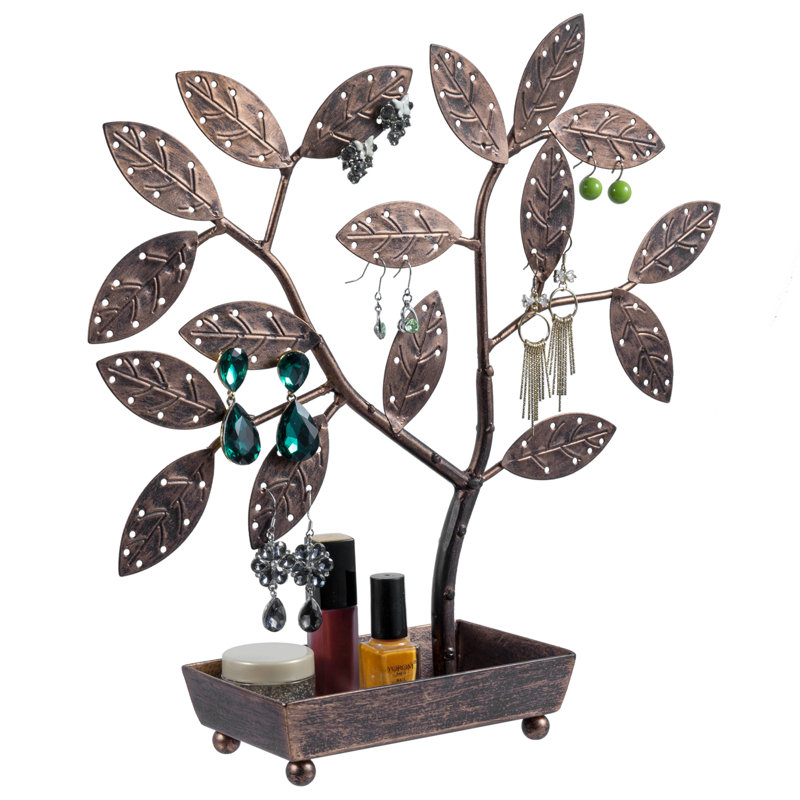 Tree Design with Tray Jewellery Stand